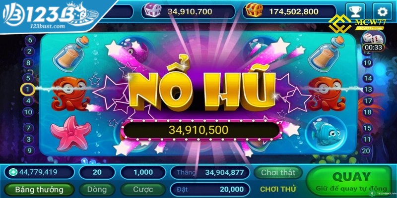 Nổ hũ hay còn gọi là Slot Game một dạng trò chơi cá cược quay thưởng
